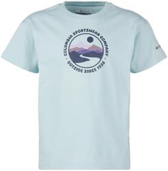 Columbia Детска тениска Columbia Kid's Mission Lake II S/S Graphic Shirt T-shirt - Marine Light / Bubbly Scoped View (704-5864-0113)