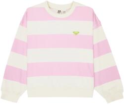 Roxy Детски пуловер Roxy Kid's Little Things Crew Jumper - Crocus Petal Strictly Stripe - размер 12 Years (704-6040-0115)