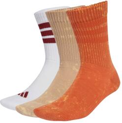 adidas Мъжки спортни чорапи adidas 3-Stripes Concept Crew WSH 3-Pack Sports socks - Fox Orange / Warm Sandstone / White - размер 40-42 (EU) (207-1479-0215)