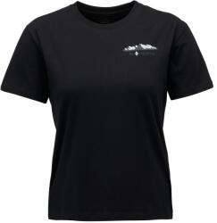 Black Diamond Дамска тениска Black Diamond Women's Mountainscape S/S Tee T-shirt - Black (916-3682-0214)