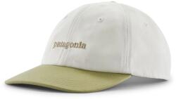Patagonia Шапка с козирка Patagonia Fitz Roy Icon Trad Cap - Text Logo: Birch White w/Gumtree Green - размер One Size (904-0755-0811)