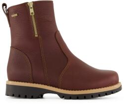 Pomar Дамски зимни ботуши Pomar Women's Tassu GTX Grip-Sole Ankle Boot Wide Winter boots - Vivian Brown Nappa - размер 36 (121-1045-0211)