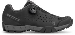 SCOTT Дамски обувки за планинско колоездене Scott Women's Shoe Sport Trail Evo Boa Cycling shoes - Matt Black / Anthracite Grey - размер 40 (EU) (136-0258-0115)
