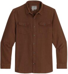 Royal Robbins Мъжка риза с копчета Royal robbins Bristol Organic Cotton Twill L/S Shirt - Saddle - размер XXL (033-2887-0315)