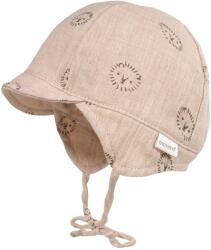 maximo Шапка с козирка Maximo Baby's Schildmütze m. Ohrenschutz Cap - Beige Melange II - размер 45 cm (904-1844-0414)