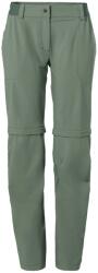 Vaude Дамски панталон със свалящи крачоли Vaude Women's Farley Stretch Zip Off Pants II Walking trousers - Agave - размер 42 (110-0759-0515)