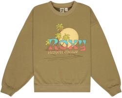 Roxy Детски пуловер Roxy Kid's Lineup Crew RG Terry Jumper - Oil Green - размер 8 Years (704-6039-0213)