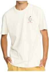 Revolution Мъжка тениска Revolution Printed T-Shirt Pinguin T-shirt - Offwhite - размер M (216-8841-0112)