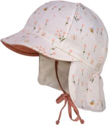 maximo Шапка с козирка maximo Baby's Peak Cap with Tie and Printed Neck Protector Cap - Blumen - размер 43 cm (904-6333-0211)