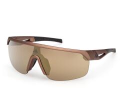 Adidas Дамски очила за колоездене Adidas eyewear Women's SP0109 Mirror S3 Cycling glasses - Matte Dark Brown / Brown Mirror - размер One Size (205-7230-0111)