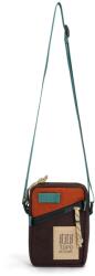 Topo Designs Чанта за рамо Topo designs Mini Shoulder Bag - Clay / Chocolate - размер 1 l (510-5450-0711)