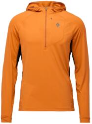 Black Diamond Мъжка блуза с дълъг ръкав Black Diamond Alpenglow Pro Hoody Longsleeve - Saffron (016-7871-0713)