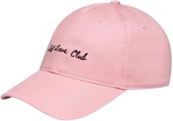 DEDICATED Шапка с козирка Dedicated Soft Cap Slussen Cap - Self Love Club Pink - размер One Size (904-3601-0711)