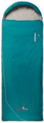 Grüezi bag Синтетичен спален чувал Grüezi Bag Wolle Camp Comfort Synthetic sleeping bag - Dark Petrol - размер bis 191 cm Körpergröße (514-1646-0111) Спален чувал