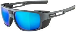 Alpina Алпийски очила Alpina Skywalsh Q Mirror Cat. 4 Sunglasses - Midnight / Grey Matt / Q Amber / Blue Mirror - размер One Size (205-3725-0111)