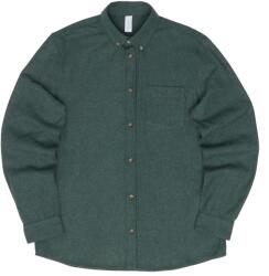 Mazine Мъжка риза с копчета Mazine Melange Flannel Shirt - Bottle Melange - размер XXL (033-2777-0215)