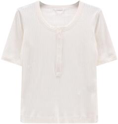 Jeanne Baret Дамска тениска Jeanne Baret Women's Pervinca T-Shirt - B. Co Gesso / White - размер 44 (EU) (916-6697-0115)