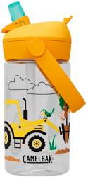 CamelBak Детска бутилка за вода Camelbak Kid's Thrive Flip Straw Water bottle - Tractors and Trees - размер 400 ml (533-2161-0911)