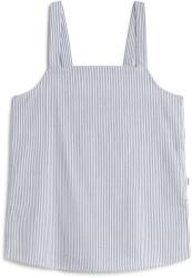 Ecoalf Дамски топ Ecoalf Women's Aria Shirt Top - Ecru / Blue Stripes (916-5475-0213)