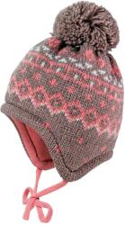 maximo Детска зимна шапка (beanie) maximo Kids' Mini Beanie Jacquard Norwegian Beanie - Brown Melange - размер 41-43 cm (904-5099-0111)