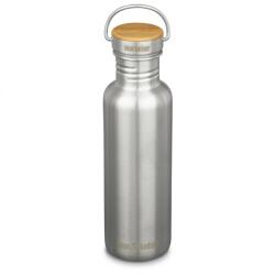Klean Kanteen Бутилка за вода Klean kanteen Reflect with Bamboo Cap Water bottle - Brushed Stainless - размер 800 ml (533-1436-0111)