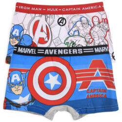 Sun City Bosszúállók Captain America Shield gyerek boxeralsó 2 darab/csomag 2 - 3 év / 92 - 98 cm 85SHU3059A2 (85SHU3059A2)