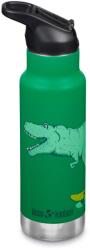 Klean Kanteen Детска термо бутилка Klean kanteen Kid's Classic Narrow VI Flip Sport Insulated bottle - Dino Skate - размер 355 ml (533-2201-0111)