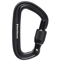 Black Diamond Винтов карабинер Black diamond Liteforge Screwgate Carabiner - Black - размер One Size (322-0199-0111)