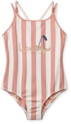 LIEWOOD Детски бански костюм LIEWOOD Kid's Suna Stripe Swimsuit - Coral Blush / Creme De La Creme Stripe - размер 104 (EU) (750-3108-0114)