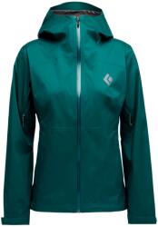 Black Diamond Дамско водоустойчиво яке Black diamond Women's Fineline Stretch Shell Waterproof jacket - Deep Woods (102-4135-0514)