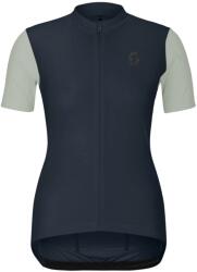 Scott Дамска фланелка с къс ръкав за колоездене Scott Women's Jersey Endurance S/S Cycling jersey - Dark Blue / Spray Grey - размер XS (156-2863-0211)