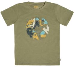 Fjällräven Детска тениска Fjällräven Kid's Forest Findings T-Shirt - Light Olive - размер 158 (EU) (704-2212-0220)