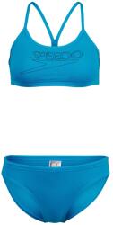 Speedo Дамски комплект бикини Speedo Women's Endurance+ Logo Thin Strap Two Piece Bikini - Mayan Blue - размер 40 (EU) (150-6088-0315)