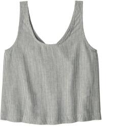 Patagonia Дамски топ Patagonia Women's Garden Island Top - Solstice Stripe: Smolder Blue (916-6165-0212)