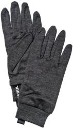 Hestra Ръкавици Hestra Merino Wool Liner Active 5 Finger Gloves - Charcoal - размер 4 (EU) (202-1194-0112)