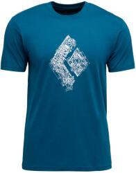 Black Diamond Мъжка тениска Black Diamond Engineered Diamond S/S Tee T-shirt - Indigo (216-5240-0314)