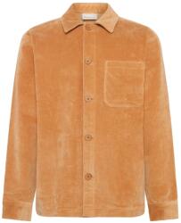 KnowledgeCotton Apparel Мъжка риза с копчета Knowledgecotton apparel Stretched 8-Wales Corduroy Shirt - Apple Cinnamon (033-2934-0112)