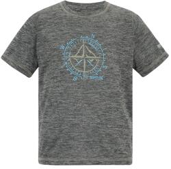 Regatta Детска спортна тениска Regatta Kid's Alvarado Sport shirt - Black Marl - размер 9-10 Years (704-6358-0114)