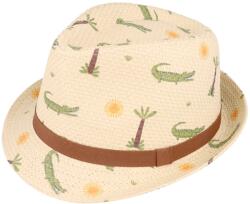 maximo Шапка maximo Boy's Trilby Alligator Hat - Wollweiß / Grün - размер 55 cm (904-6342-0114)