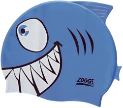 Zoggs Детска шапка за плуване Zoggs Kid's Character Cap Swim cap - Blue Jaws - размер One Size (581-0193-0111)