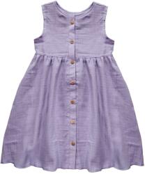 maximo Детска рокля Maximo Kids' Mini Girls' Embroidered Muslin Dress - Flieder - размер 134/140 (701-4485-0213)