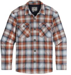 Royal Robbins Мъжка риза с копчета Royal robbins Snowcap Lined Flannel L/S Shirt - Steel Blue Tioga Pld - размер XXL (033-2890-0315)