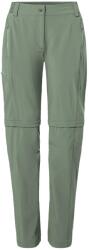 Vaude Дамски панталон със свалящи крачоли Vaude Women's Farley Stretch Zip Off T-Zip Pants II Walking trousers - Agave - размер 44 (110-0760-0916)