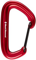 Black Diamond Карабинер с щифт Black diamond Litewire Carabiner Snapgate carabiner - Red - размер One Size (321-0229-0811)