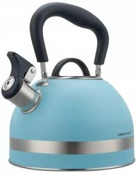 Kinghoff Vízforraló síppal, 1.8L, rozsdamentes acél, kék, KINGHoff, KH-1857 (KH-1857)