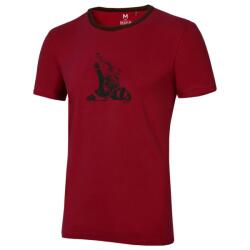 Ocun Мъжка тениска Ocun Classic T Organic Airwolf T-shirt - Wine Syrah - размер XXL (216-0438-0115)