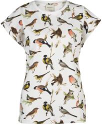 DEDICATED Дамска тениска Dedicated Women's T-Shirt Visby Autumn Birds T-shirt - Off White (116-7322-0113)