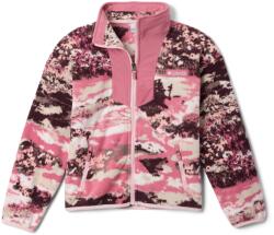 Columbia Детско поларено яке Columbia Kid's Sequoia Grove Printed Full Zip Fleece Fleece jacket - Rosette Fieldaze / Rosette - размер XS (703-6871-0212)