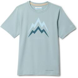 Columbia Детска спортна тениска Columbia Kid's Tech Trail Utility S/S Graphic Crew Sport shirt - Crushed Blue / Energetic (704-5865-0313)