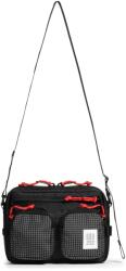 Topo Designs Чанта за рамо Topo designs Block Bag Shoulder bag - Black / Grid - размер 3 l (510-6689-0111)